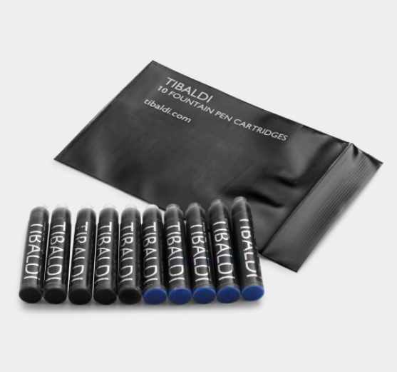 Tibaldi 10 pen cartridge for Fountain Pen 